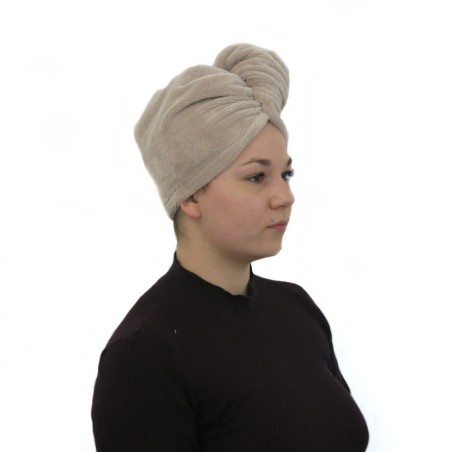 Serviette à cheveux en bambou