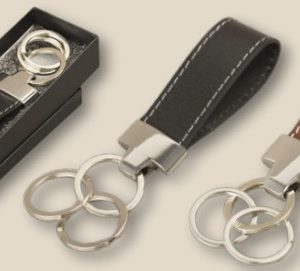 Porte-clé en cuir