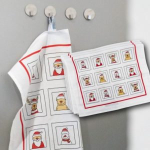 Torchon gnome (pour emballer vos cadeaux ?)